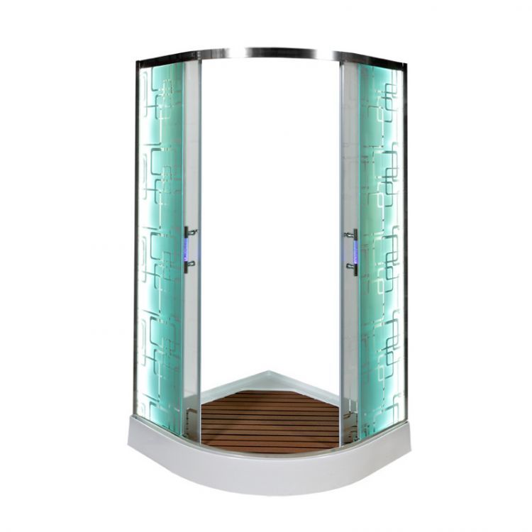 Душевые углы Deto C09 LED 90x90x200