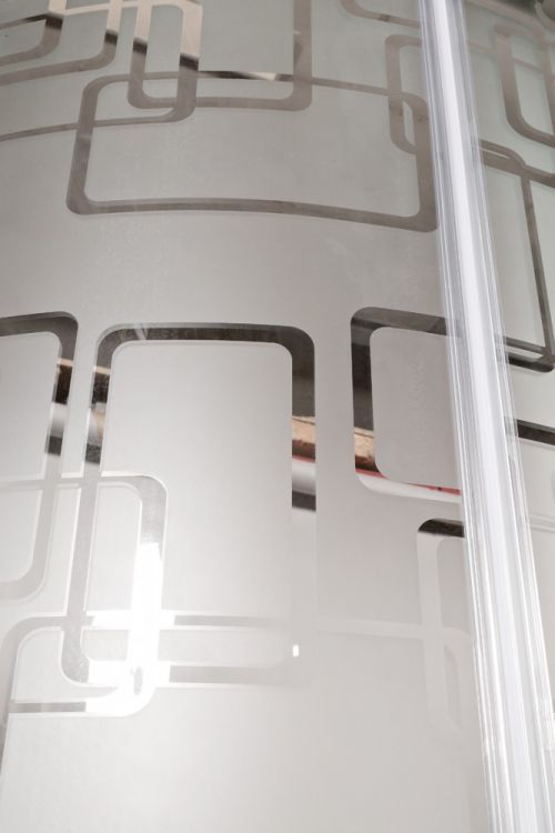 Душевые углы Deto C09 LED 90x90x200