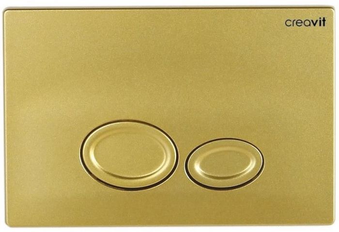 Клавиша смыва Creavit Drop GP2006.00 Золото