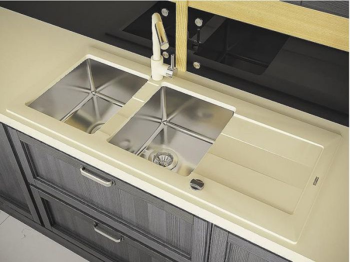 Кухонная мойка Florentina Комби-1160 21.415.E1160.107 Песочная