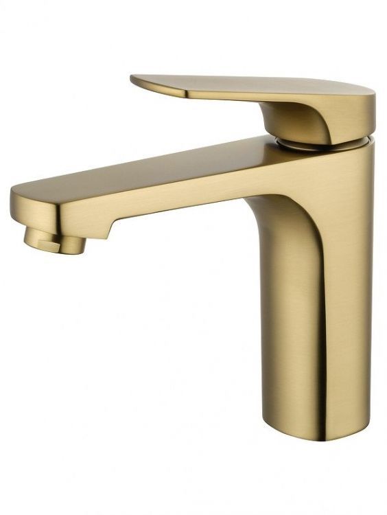 Смеситель для раковины Wonzon & Woghand WW-A40492-BG цвет Брашированное золото Смеситель для раковины Wonzon & Woghand WW-A40492-BG цвет Брашированное золото