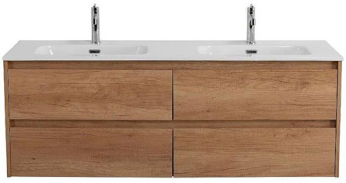Тумба под раковину BelBagno Kraft 120 KRAFT-1200-4C-SO-2-RNN подвесная Rovere Nebrasca Nature