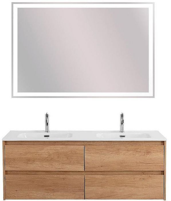 Тумба под раковину BelBagno Kraft 120 KRAFT-1200-4C-SO-2-RNN подвесная Rovere Nebrasca Nature