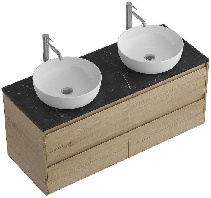 Тумба под раковину BelBagno Kraft 120 KRAFT-1200-4C-SO-2-RNN подвесная Rovere Nebrasca Nature