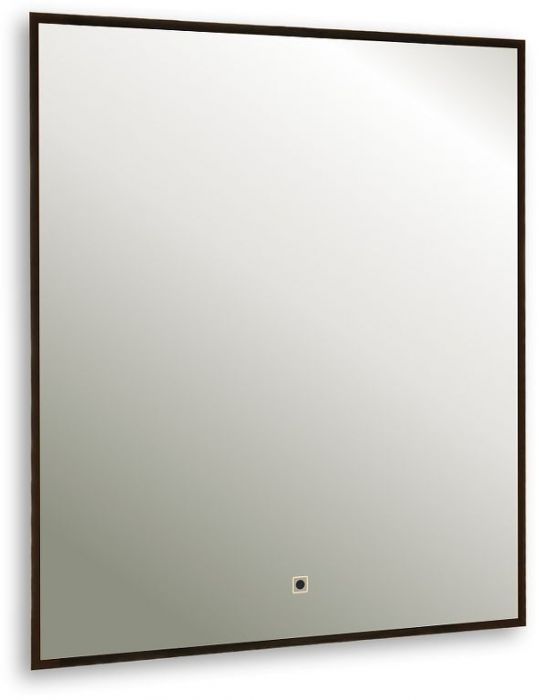 Зеркало AQUAme AQM9101B 60 с подсветкой цвет Черный с бесконтактным выключателем с подогревом и диммером