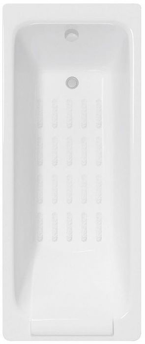 Чугунная ванна Delice Palomba 170х70 DLR230620-AS без отверстий под ручки с антискользящим покрытием