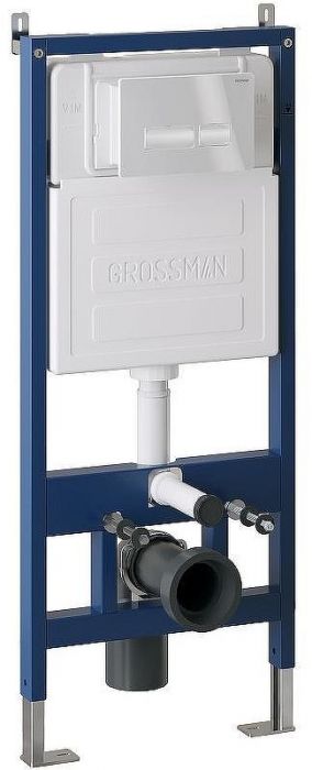 Клавиша смыва Grossman Pragma 700.K31.03.000.000 Белая глянцевая