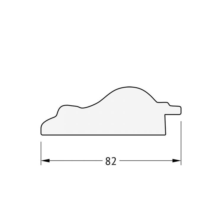 Зеркало EVOFORM  EXCLUSIVE BY 1292 75x105 старый гипс 82 мм с фацетом в багетной раме Зеркало EVOFORM  EXCLUSIVE BY 1292 75x105 старый гипс 82 мм с фацетом в багетной раме