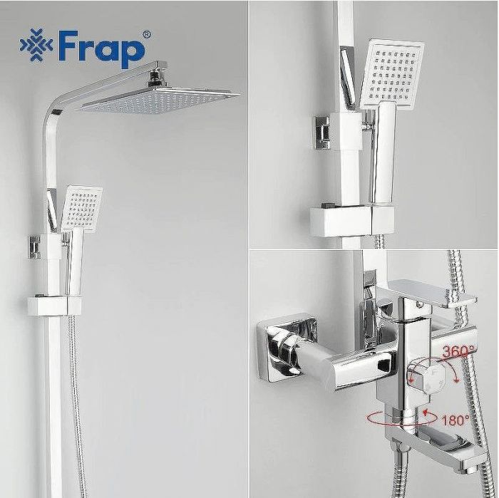 Душевая система Frap F2420 Хром