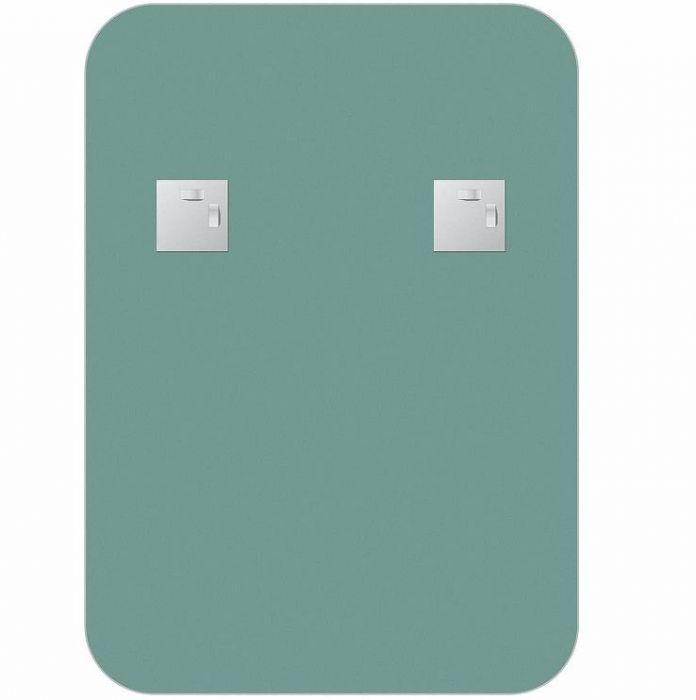 Зеркало Evoform Shadow 50х70 BY 0552 с металлической полочкой - Черный цвет