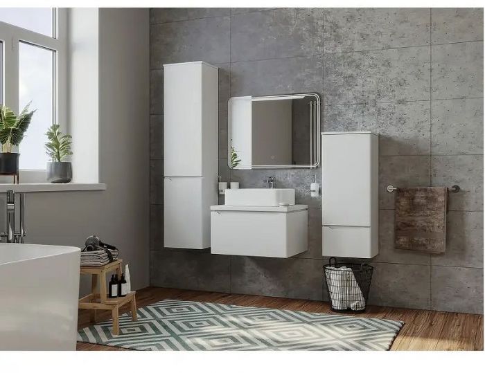 Зеркало Mixline Виктория 80 547253 с подсветкой с сенсорным выключателем