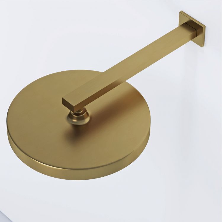 Душевой комплект SANCOS Space встраиваемый c термостатическим смесителем, цвет брашированное золото , SC3006BG Душевой комплект SANCOS Space встраиваемый c термостатическим смесителем, цвет брашированное золото , SC3006BG