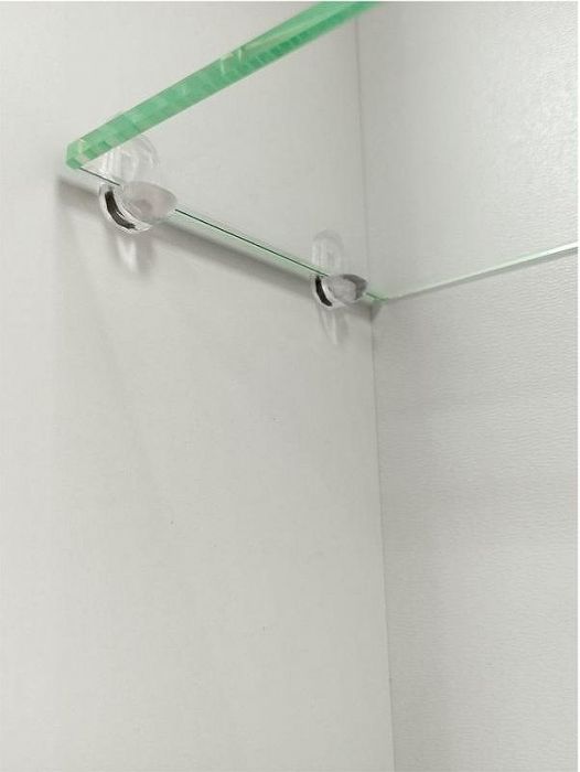 Зеркальный шкаф Reflexion Circle 800х800 RF2110SR с подсветкой Белый матовый