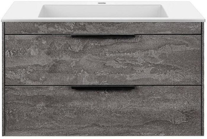 Тумба под раковину Vincea Chiara 2D 80 VMC-2C2800GS подвесная G.Stone