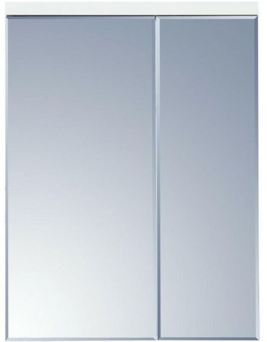 Зеркальный шкаф Aquaton Брук 60 1A200502BC010 с подсветкой Белый