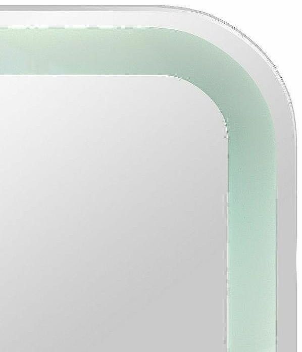 Зеркальный шкаф Art&Max Platino AM-Pla-600-800-1D-L-DS-F с подсветкой с сенсорным выключателем Белый