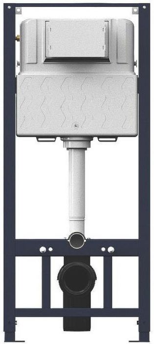 Комплект унитаза с инсталляцией AM.PM Spirit V2.0 FlashClean IS47001.701700 с сиденьем Микролифт и Белой клавишей смыва