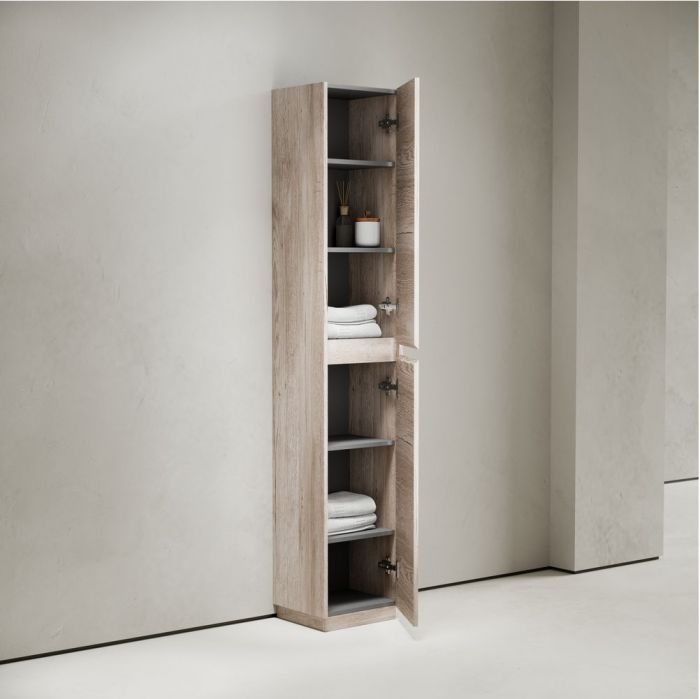 Шкаф-пенал SANCOS напольный Libra Floor, дуб галифакс натуральный 350х300х1870 мм, PLB35FEG