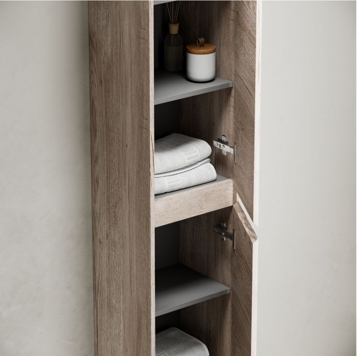 Шкаф-пенал SANCOS напольный Libra Floor, дуб галифакс натуральный 350х300х1870 мм, PLB35FEG