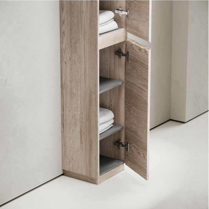 Шкаф-пенал SANCOS напольный Libra Floor, дуб галифакс натуральный 350х300х1870 мм, PLB35FEG