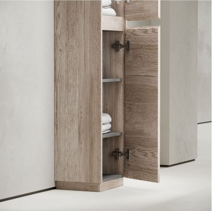 Шкаф-пенал SANCOS напольный Libra Floor, дуб галифакс натуральный 350х300х1870 мм, PLB35FEG