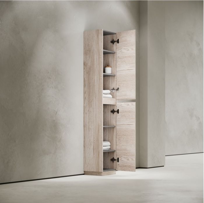 Шкаф-пенал SANCOS напольный Libra Floor, дуб галифакс натуральный 350х300х1870 мм, PLB35FEG