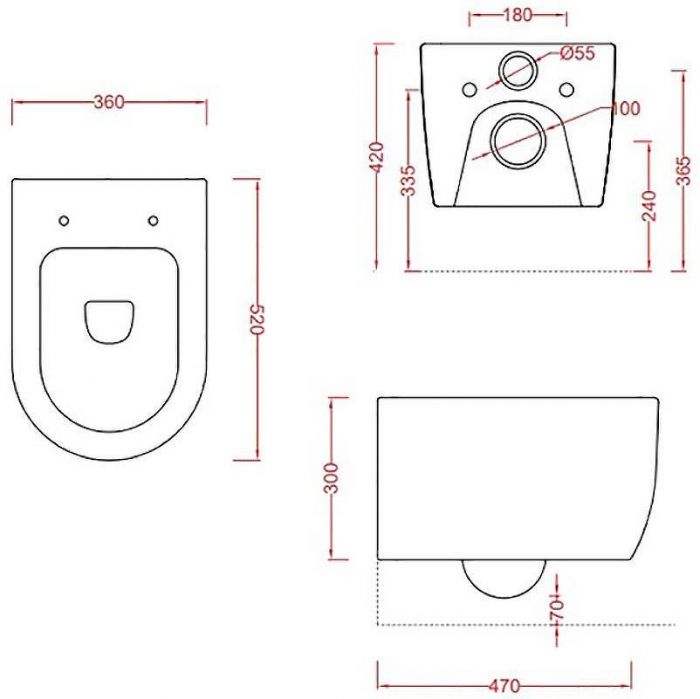 Унитаз Artceram Monet MNV001 05 00 подвесной Белый матовый без сиденья