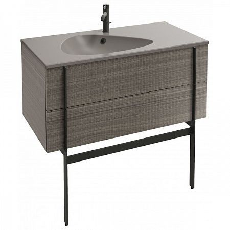 Тумба под раковину 100 см Jacob Delafon Nouvelle Vague EB3032-E73 фактурный дуб Тумба под раковину 100 см Jacob Delafon Nouvelle Vague EB3032-E73 фактурный дуб