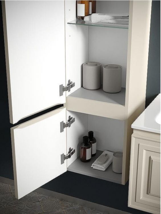 Шкаф пенал Sancos Very 35 L PVR35LCE подвесной Beige Soft