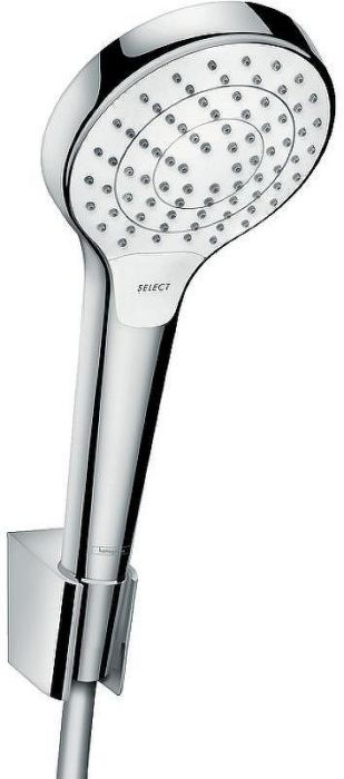 Душевой гарнитур Hansgrohe Croma Select S 26411400 Хром Белый
