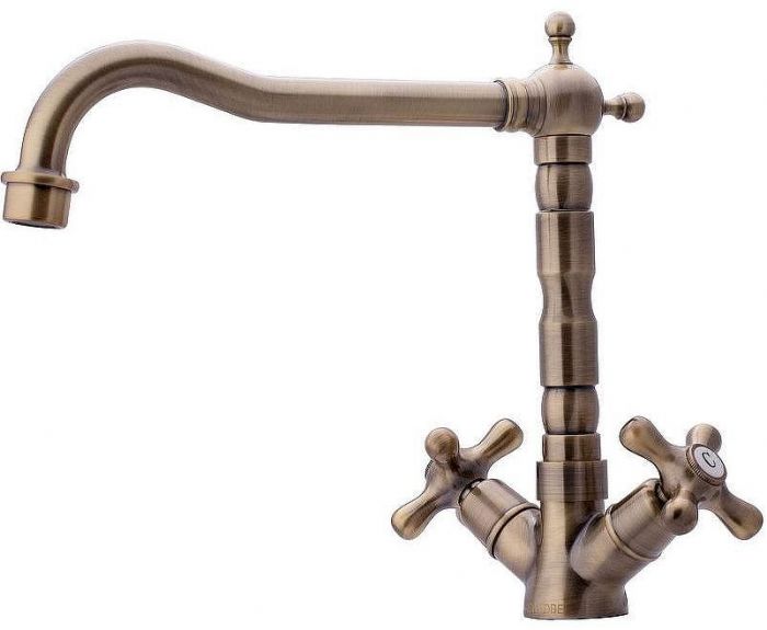 Смеситель для кухни Swedbe Selene 7142 Бронза