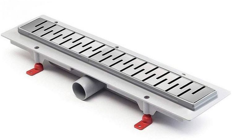 Душевой лоток Paini Medium 550 CH550MN с решеткой Хром