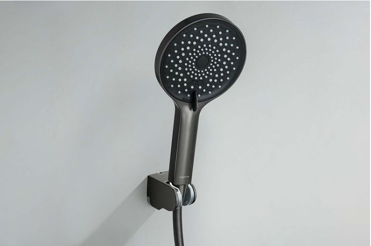 Душевой гарнитур Aquatek Лугано AQ2035BGM цвет Оружейная сталь