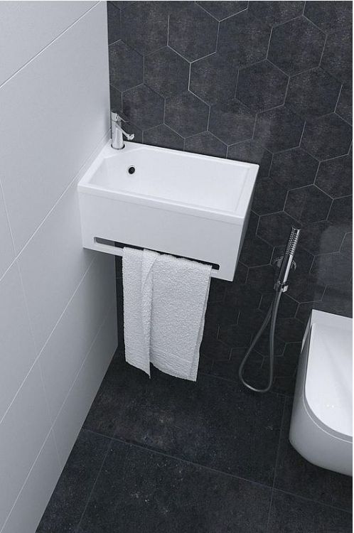 Комплект мебели для ванной DIWO Казань 40 L подвесной цвет Белый