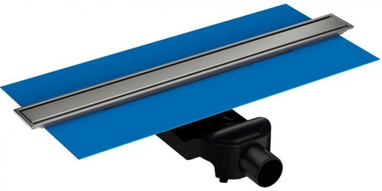 Душевой лоток Vitra Eco-Flow 50 59980478000 с решеткой Хром матовый / под плитку