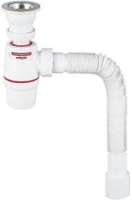 Сифон для кухонной мойки Wirquin Neo Air 30987083 Нержавеющая сталь