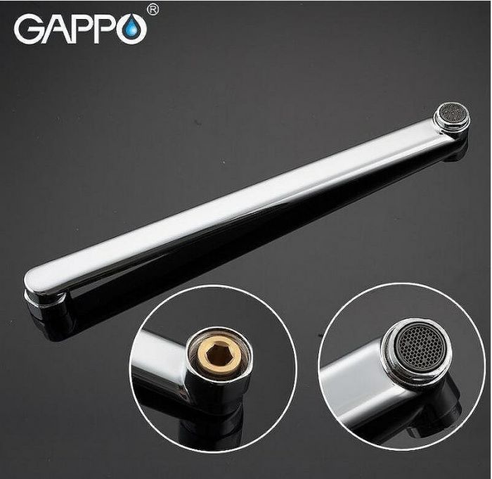 Смеситель для ванны Gappo G35 G2235 универсальный Хром