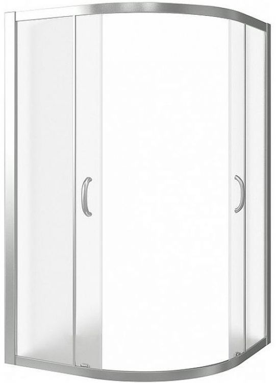 Душевой уголок Good Door Infinity R-120-G-CH 120x80 профиль Хром стекло Грейп