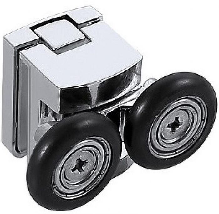 Душевой уголок Aquatek 100х100 AQ ARI RO 10020BL профиль Черный стекло прозрачное