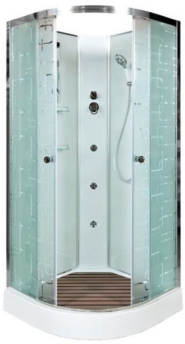 Душевая кабина Avacan 100 EM1510NGM с гидромассажем
