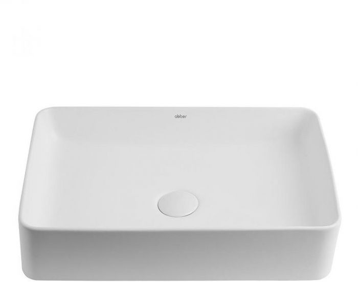 Раковина-чаша Abber Rechteck 51 AC2207MW Белая матовая