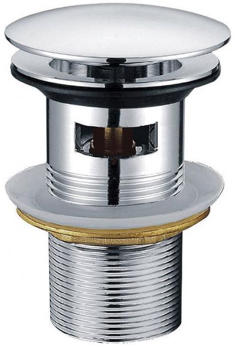 Донный клапан Creavit SF031 click-clack Хром