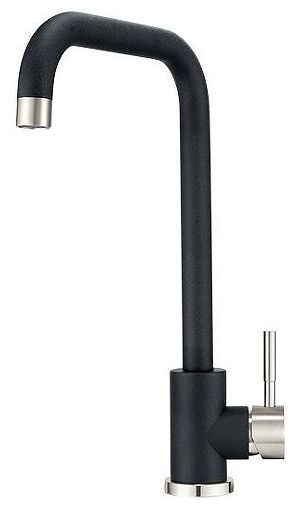 Смеситель для кухни Granula Standart ST-4033 цвет Шварц