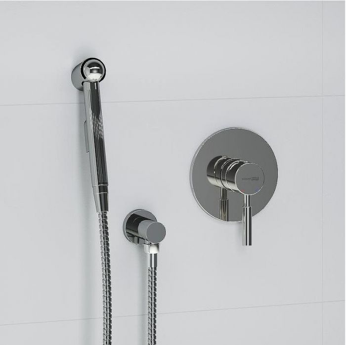 Гигиенический душ со смесителем WasserKRAFT Main A14156 Хром