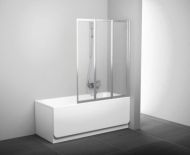 Шторка для ванны Ravak Supernova VS3 - 130 сатин + грейп 795V0U00ZG