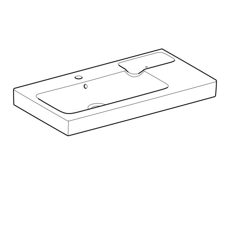 Раковина Geberit iCon, 124190000