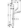Hansgrohe Crometta 100 Vario Uni душевой набор, 0,90, цвет: хром