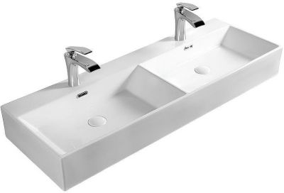 Раковина SantiLine 120 SL-2114 двойная Белая