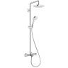 Hansgrohe Croma Select E 180 SHP Душевая система, верхний душ 187мм, с ручным душем и смесителем, цвет: хром