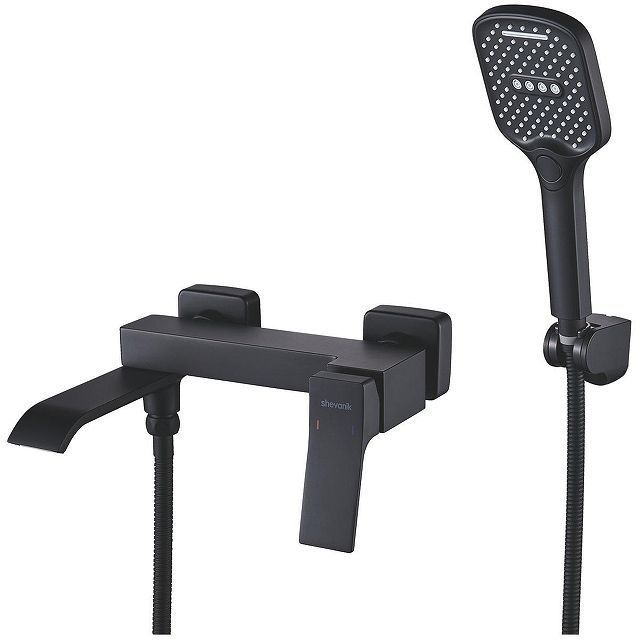 Смеситель для ванны Shevanik S4002H цвет Черный Смеситель для ванны Shevanik S4002H цвет Черный